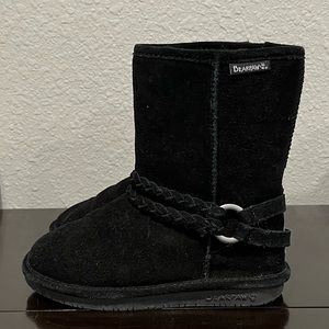 EXC • BearPaw Black Boots • Sz 6